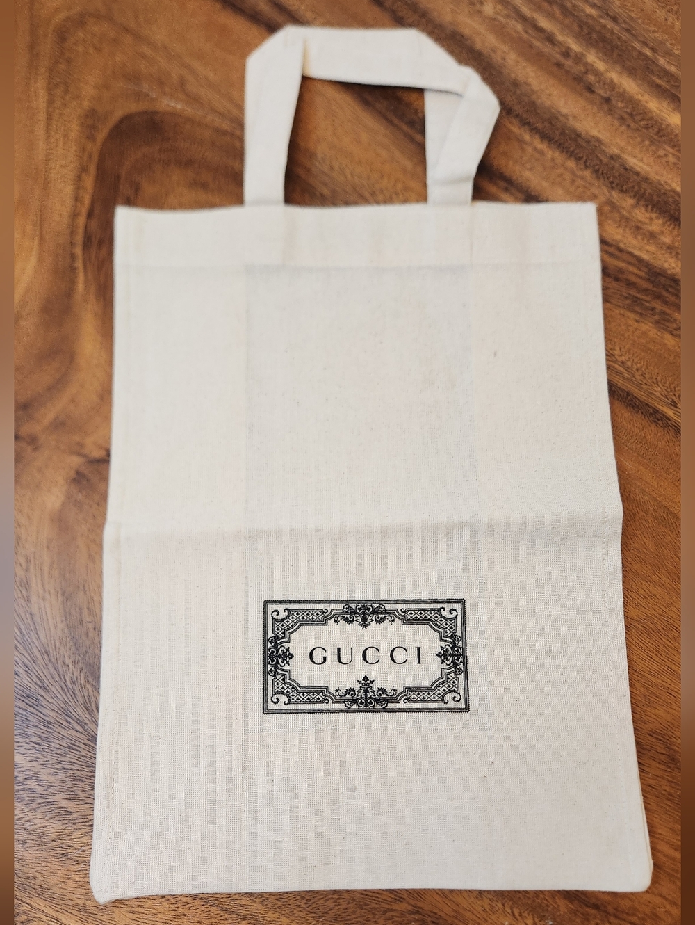 GUCCI linen Tote dust bag